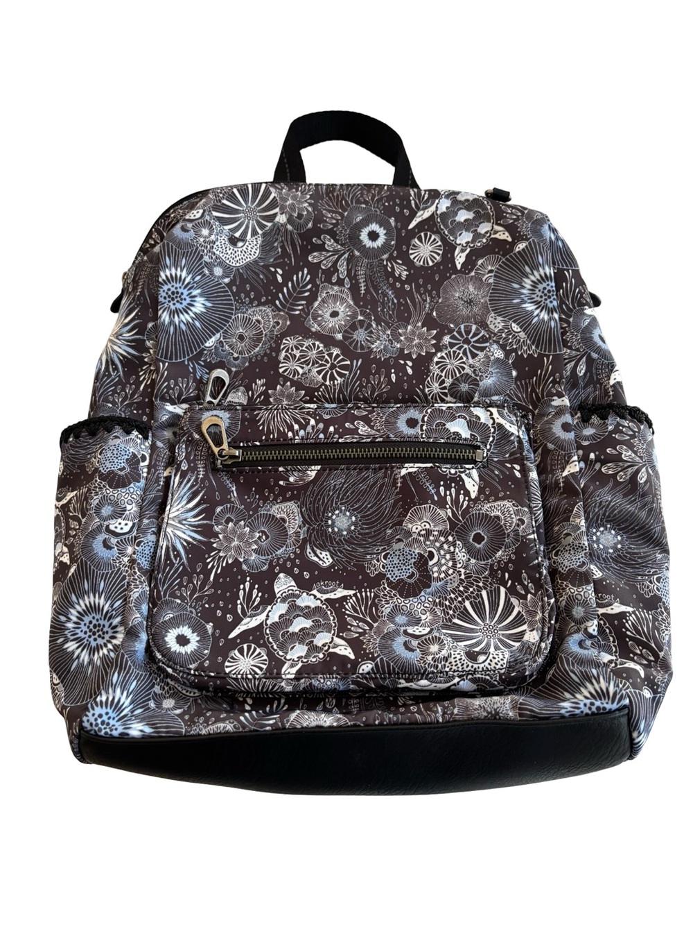 Sakroots Womens Eco-twill Sakroots Laptop Backpack Midnight Seascape